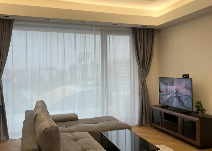 Daire Premium & Wellness With Jacuzzi, Sauna , Gym , Pool Bükreş