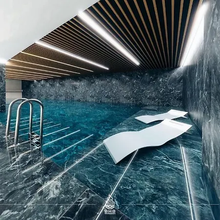 Appartement Premium & Wellness With Jacuzzi, Sauna , Gym , Pool *